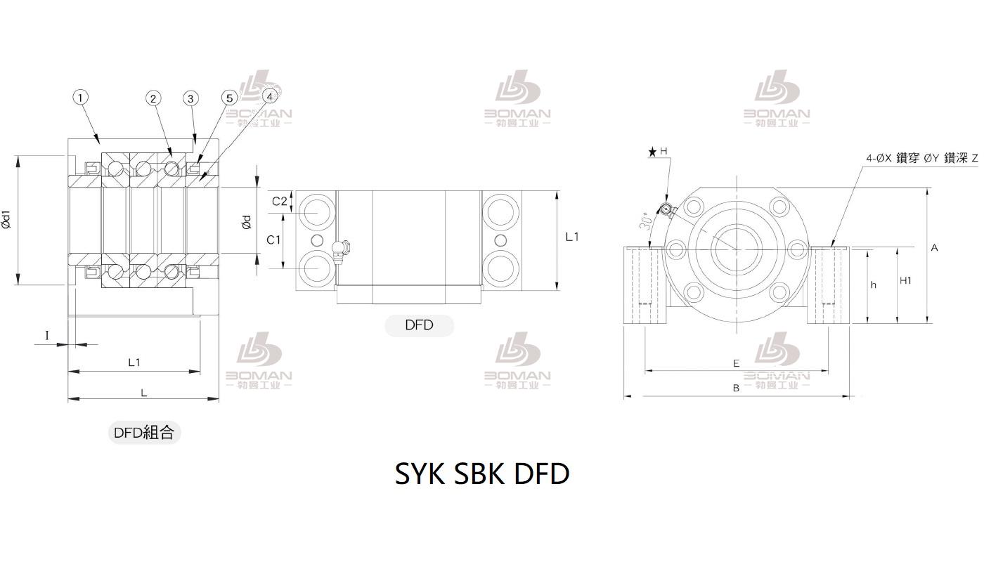 SYK MBCS40-H SYK支撑座电机座